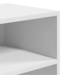 vidaXL Bibliotecă, alb, 60x30x71,5 cm, lemn prelucrat vidaXL Bibliotecă, alb, 60x30x71,5 cm, lemn prelucrat