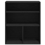 vidaXL Dulap cu cărți negru 60x30x71,5 cm lemn prelucrat vidaXL Dulap cu cărți negru 60x30x71,5 cm lemn prelucrat