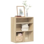 vidaXL Bibliotecă, stejar Sonoma, 60x30x71,5 cm, lemn prelucrat vidaXL Bibliotecă, stejar Sonoma, 60x30x71,5 cm, lemn prelucrat