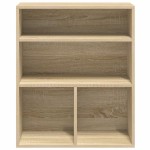 vidaXL Bibliotecă, stejar Sonoma, 60x30x71,5 cm, lemn prelucrat vidaXL Bibliotecă, stejar Sonoma, 60x30x71,5 cm, lemn prelucrat