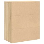 vidaXL Bibliotecă, stejar Sonoma, 60x30x71,5 cm, lemn prelucrat vidaXL Bibliotecă, stejar Sonoma, 60x30x71,5 cm, lemn prelucrat