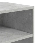 vidaXL Bibliotecă, gri beton, 60x30x71,5 cm, lemn prelucrat vidaXL Bibliotecă, gri beton, 60x30x71,5 cm, lemn prelucrat