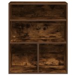 vidaXL Bibliotecă, stejar fumuriu, 60x30x71,5 cm, lemn prelucrat vidaXL Bibliotecă, stejar fumuriu, 60x30x71,5 cm, lemn prelucrat