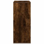 vidaXL Bibliotecă, stejar fumuriu, 60x30x71,5 cm, lemn prelucrat vidaXL Bibliotecă, stejar fumuriu, 60x30x71,5 cm, lemn prelucrat