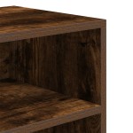 vidaXL Bibliotecă, stejar fumuriu, 60x30x71,5 cm, lemn prelucrat vidaXL Bibliotecă, stejar fumuriu, 60x30x71,5 cm, lemn prelucrat