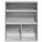 vidaXL Bibliotecă, gri sonoma,60x30x71,5 cm, lemn prelucrat vidaXL Bibliotecă, gri sonoma,60x30x71,5 cm, lemn prelucrat