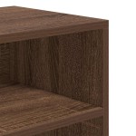 vidaXL Bibliotecă, stejar maro, 60x30x71,5 cm, lemn prelucrat vidaXL Bibliotecă, stejar maro, 60x30x71,5 cm, lemn prelucrat