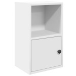 vidaXL Bibliotecă, alb, 31x24x52 cm, lemn prelucrat vidaXL Bibliotecă, alb, 31x24x52 cm, lemn prelucrat