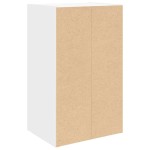 vidaXL Bibliotecă, alb, 31x24x52 cm, lemn prelucrat vidaXL Bibliotecă, alb, 31x24x52 cm, lemn prelucrat