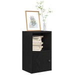 vidaXL Bibliotecă Stejar negru 31x24x52 cm Lemn prelucrat vidaXL Bibliotecă Stejar negru 31x24x52 cm Lemn prelucrat