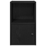 vidaXL Bibliotecă Stejar negru 31x24x52 cm Lemn prelucrat vidaXL Bibliotecă Stejar negru 31x24x52 cm Lemn prelucrat