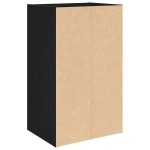 vidaXL Bibliotecă Stejar negru 31x24x52 cm Lemn prelucrat vidaXL Bibliotecă Stejar negru 31x24x52 cm Lemn prelucrat