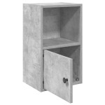 vidaXL Bibliotecă, gri beton, 31x24x52 cm, lemn prelucrat vidaXL Bibliotecă, gri beton, 31x24x52 cm, lemn prelucrat