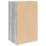 vidaXL Bibliotecă, gri sonoma, 31x24x52 cm, lemn prelucrat vidaXL Bibliotecă, gri sonoma, 31x24x52 cm, lemn prelucrat