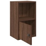 vidaXL Bibliotecă, stejar maro, 31x24x52 cm, lemn prelucrat