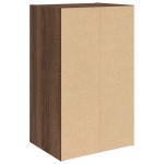 vidaXL Bibliotecă, stejar maro, 31x24x52 cm, lemn prelucrat