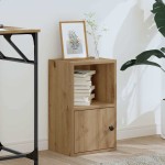 vidaXL Bibliotecă, stejar artizanal, 31x24x52 cm, lemn prelucrat vidaXL Bibliotecă, stejar artizanal, 31x24x52 cm, lemn prelucrat