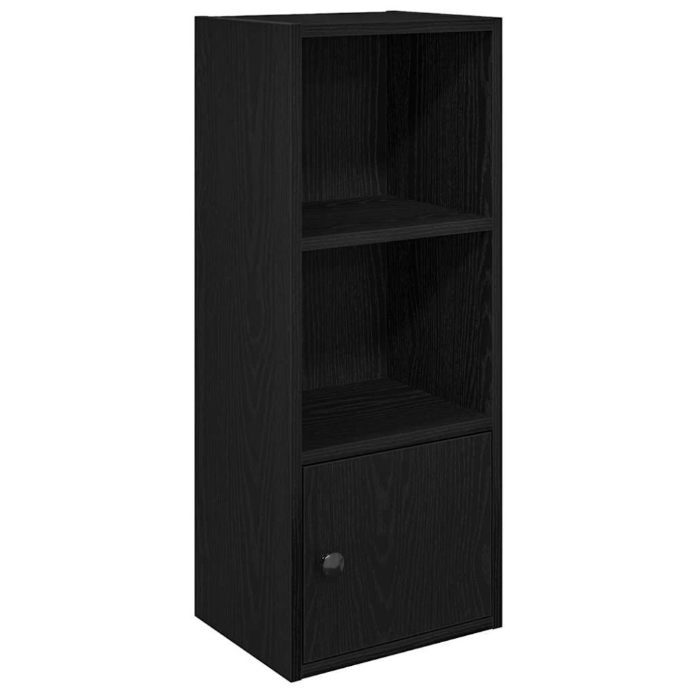 vidaXL Bibliotecă Stejar negru 31x24x77 cm Lemn prelucrat