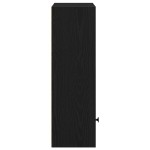 vidaXL Bibliotecă Stejar negru 31x24x77 cm Lemn prelucrat vidaXL Bibliotecă Stejar negru 31x24x77 cm Lemn prelucrat