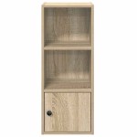 vidaXL Bibliotecă, stejar sonoma, 31x24x77 cm, lemn prelucrat vidaXL Bibliotecă, stejar sonoma, 31x24x77 cm, lemn prelucrat