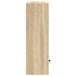 vidaXL Bibliotecă, stejar sonoma, 31x24x77 cm, lemn prelucrat vidaXL Bibliotecă, stejar sonoma, 31x24x77 cm, lemn prelucrat