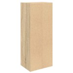 vidaXL Bibliotecă, stejar sonoma, 31x24x77 cm, lemn prelucrat vidaXL Bibliotecă, stejar sonoma, 31x24x77 cm, lemn prelucrat
