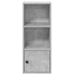 vidaXL Bibliotecă, gri beton, 31x24x77 cm, lemn prelucrat vidaXL Bibliotecă, gri beton, 31x24x77 cm, lemn prelucrat