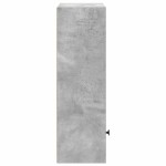 vidaXL Bibliotecă, gri beton, 31x24x77 cm, lemn prelucrat vidaXL Bibliotecă, gri beton, 31x24x77 cm, lemn prelucrat