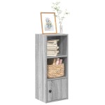 vidaXL Bibliotecă, gri sonoma, 31x24x77 cm, lemn prelucrat vidaXL Bibliotecă, gri sonoma, 31x24x77 cm, lemn prelucrat