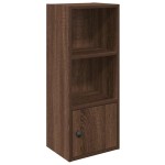 vidaXL Bibliotecă, stejar maro, 31x24x77 cm, lemn prelucrat