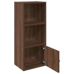 vidaXL Bibliotecă, stejar maro, 31x24x77 cm, lemn prelucrat