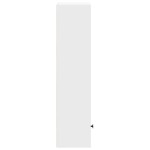 vidaXL Bibliotecă, alb, 31x24x102 cm, lemn prelucrat vidaXL Bibliotecă, alb, 31x24x102 cm, lemn prelucrat