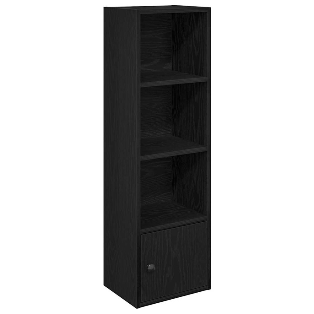 vidaXL Bibliotecă Stejar negru 31x24x102 cm Lemn prelucrat