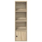 vidaXL Bibliotecă, stejar sonoma, 31x24x102 cm, lemn prelucrat vidaXL Bibliotecă, stejar sonoma, 31x24x102 cm, lemn prelucrat