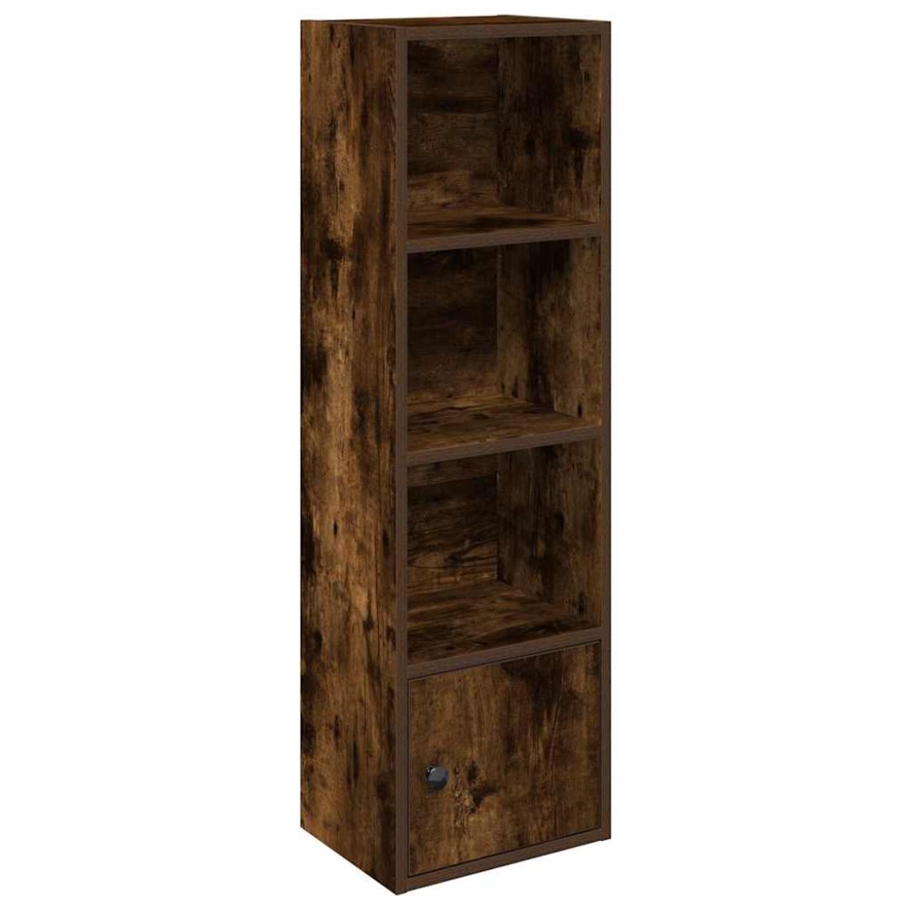 vidaXL Bibliotecă, stejar fumuriu, 31x24x102 cm, lemn prelucrat
