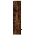 vidaXL Bibliotecă, stejar fumuriu, 31x24x102 cm, lemn prelucrat vidaXL Bibliotecă, stejar fumuriu, 31x24x102 cm, lemn prelucrat