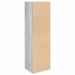 vidaXL Bibliotecă, gri sonoma, 31x24x102 cm, lemn prelucrat vidaXL Bibliotecă, gri sonoma, 31x24x102 cm, lemn prelucrat