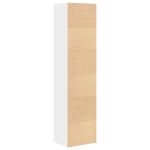 vidaXL Bibliotecă, alb, 31x24x127 cm, lemn prelucrat vidaXL Bibliotecă, alb, 31x24x127 cm, lemn prelucrat