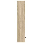 vidaXL Bibliotecă, stejar sonoma, 31x24x127 cm, lemn prelucrat vidaXL Bibliotecă, stejar sonoma, 31x24x127 cm, lemn prelucrat