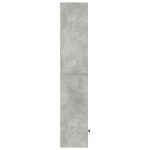 vidaXL Bibliotecă, gri beton, 31x24x127 cm, lemn prelucrat vidaXL Bibliotecă, gri beton, 31x24x127 cm, lemn prelucrat
