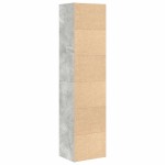 vidaXL Bibliotecă, gri beton, 31x24x127 cm, lemn prelucrat vidaXL Bibliotecă, gri beton, 31x24x127 cm, lemn prelucrat