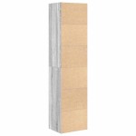 vidaXL Bibliotecă, gri sonoma, 31x24x127 cm, lemn prelucrat vidaXL Bibliotecă, gri sonoma, 31x24x127 cm, lemn prelucrat