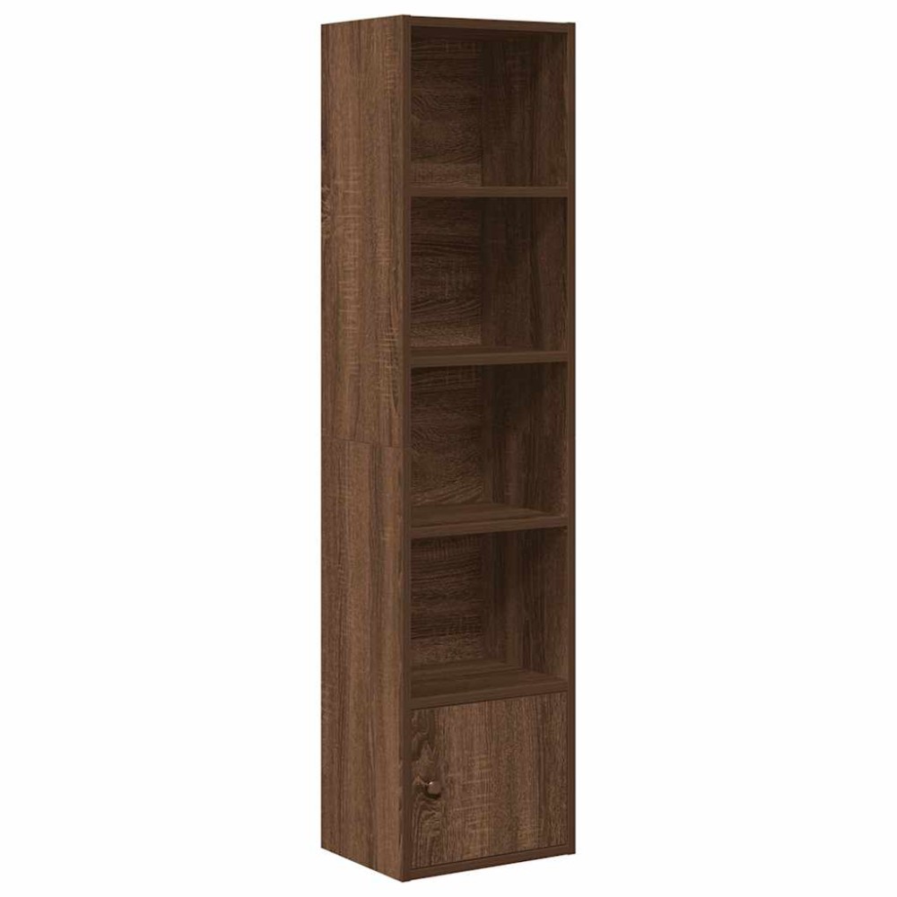 vidaXL Bibliotecă, stejar maro, 31x24x127 cm, lemn prelucrat