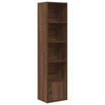 vidaXL Bibliotecă, stejar maro, 31x24x127 cm, lemn prelucrat