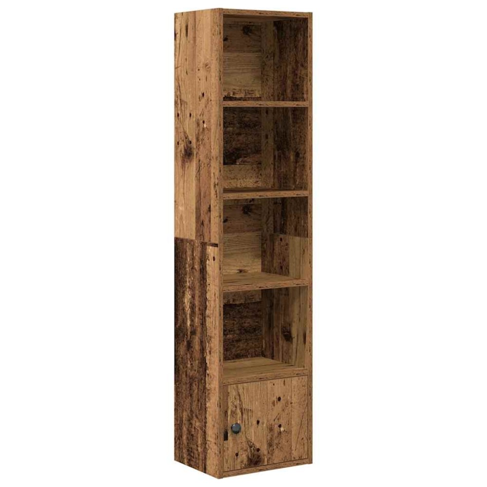 vidaXL Bibliotecă, lemn vechi, 31x24x127 cm, lemn prelucrat