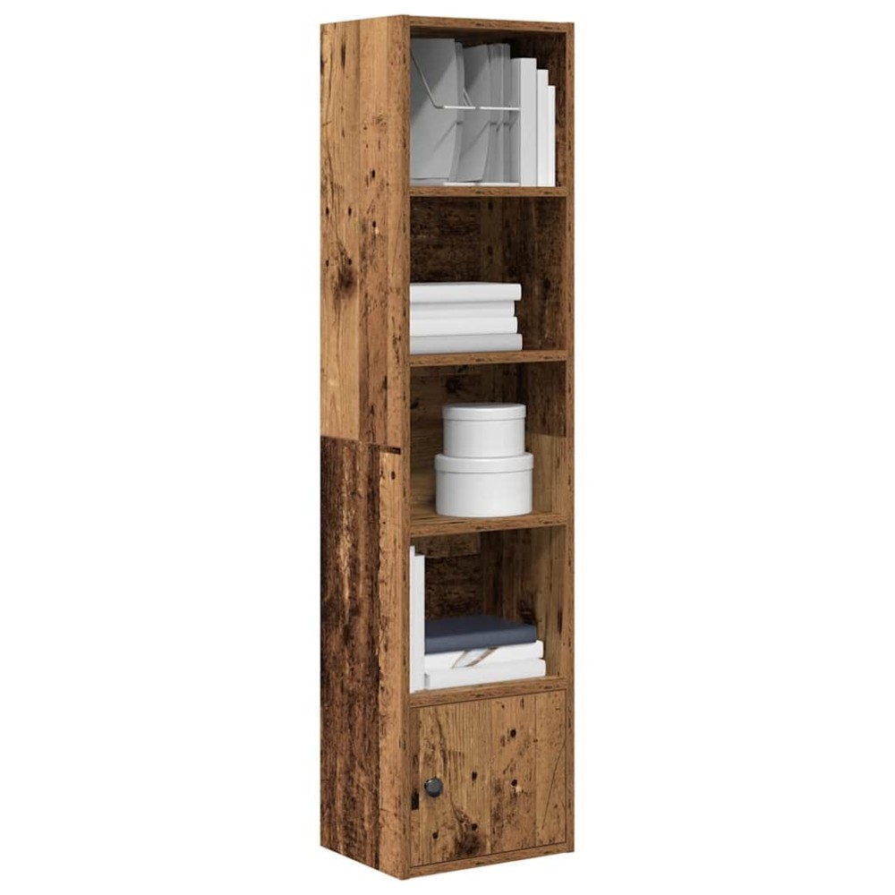 vidaXL Bibliotecă, lemn vechi, 31x24x127 cm, lemn prelucrat