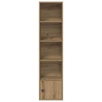 vidaXL Bibliotecă, stejar artizanal, 31x24x127 cm, lemn prelucrat vidaXL Bibliotecă, stejar artizanal, 31x24x127 cm, lemn prelucrat