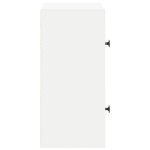 vidaXL Bibliotecă, alb, 40x24x52 cm, lemn prelucrat vidaXL Bibliotecă, alb, 40x24x52 cm, lemn prelucrat