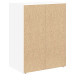 vidaXL Bibliotecă, alb, 40x24x52 cm, lemn prelucrat vidaXL Bibliotecă, alb, 40x24x52 cm, lemn prelucrat
