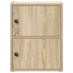 vidaXL Bibliotecă, stejar sonoma, 40x24x52 cm, lemn prelucrat vidaXL Bibliotecă, stejar sonoma, 40x24x52 cm, lemn prelucrat